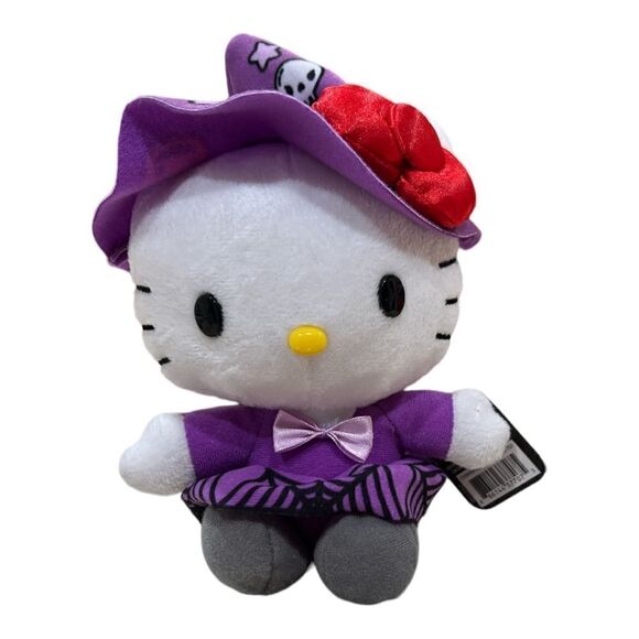 NWT Sanrio  Hello Kitty Halloween 8” Plush - Picture 1 of 4